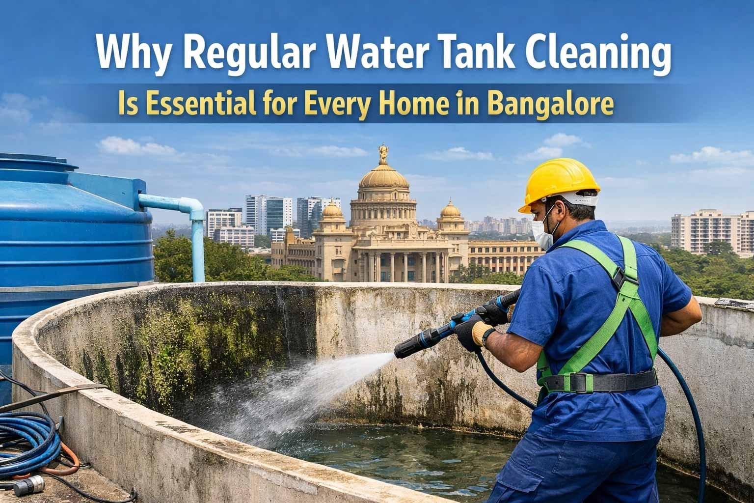 Why Regular Water Tank Cleaning Is Essential for Every Home in Bangalore